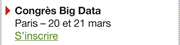 Congrès Big Data